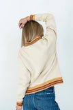 Marie Oversized Sweatshirt in Bone FINAL SALE