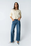 Macey Knit Sweater in Yellow