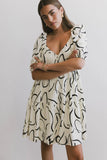 Caplan Abstract Mini Dress FINAL SALE