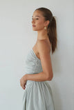 Elara Striped Maxi Dress