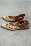 Steve Madden Shay Slingback Flats in Natural