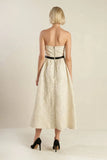 GET WHAT YOU NEED CHAMPAGNE MIDI DRESS FINAL SALE