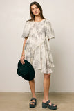Kellie Abstract Babydoll Dress FINAL SALE