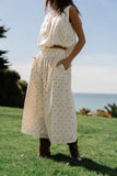 Tyla Cherry Midi Skirt