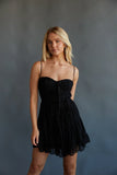 Ivy Lace Bustier Babydoll Mini Dress