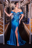 Linda Gown Fitted Dress With Removable Straps