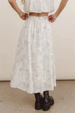 Trinity Floral Midi Skirt FINAL SALE