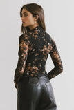 Davina Floral Lace Top FINAL SALE