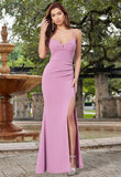 Tatum Fitted Maxi Dress Mauve