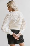 Tamsin Knit Cardigan in Cream FINAL SALE