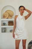 Leighton Cowl Neck Mini Dress