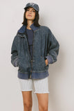 Paige Denim Jacket in Medium Wash FINAL SALE