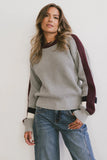 Rochelle Sweater in Grey FINAL SALE
