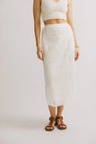 Millie Embroidered Midi Skirt FINAL SALE