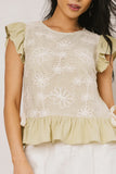 Pia Floral Blouse FINAL SALE