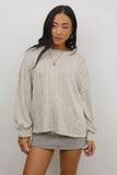 Tate Knit Sweater in Oatmeal