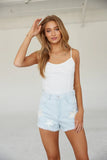 Miley Star Denim Shorts