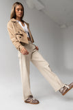 Kera Cropped Trench Coat FINAL SALE