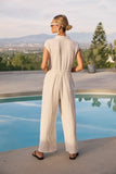 Karlee Striped Jumpsuit
