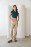 Drew High Rise Wide Leg Jeans