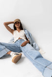 Marcia Cuffed Baggy Jeans