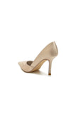 Pointed Toe Lace Pattern Stiletto Heels