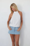 Dasha Micro Mini Denim Skort