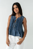 Caiden Pleated Top