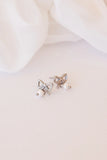 Jane Bow Pearl Drop Earring