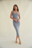 Jacqueline High Rise Knit Midi Skirt