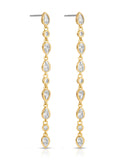 Crystal Rainfall Earrings