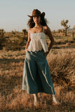 Kali Cropped Wide Leg Pants