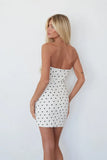Kynlee Polka Dot Mini Dress