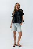 Estelle Mesh Top in Black