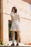 Ari Smocked Mini Dress FINAL SALE