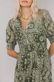Dia Paisley Midi Dress FINAL SALE