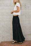 Phillipa Pleated Maxi Skirt in Navy FINAL SALE