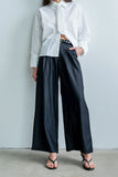Joey Pleated Pants in Black