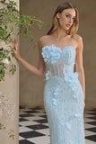 A1487 Carmen Feathered Fitted Column Dress Andrea Leo