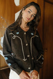 Ramero Embroidered Cardigan FINAL SALE