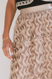 Yani Ruffle Tulle Maxi Skirt in Mauve FINAL SALE