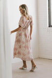 Janie Waist Tie Midi Dress FINAL SALE