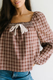 Jemma Plaid Blouse FINAL SALE