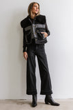 Liv Sherpa Vest in Black FINAL SALE