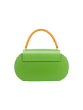 Womens Mini Flap Genuine Leather Clutch Bags with Crossbody Strap