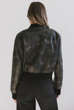 Clarissa Bomber Jacket in Black FINAL SALE