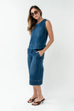 Alix Denim Culottes