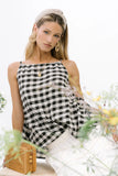 Lily Gingham Tank Top