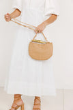 Tobias Woven Bag in Natural