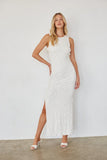 Liana Textured Bodycon Maxi Dress
